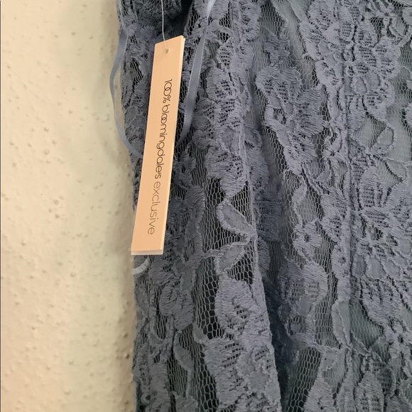 Aqua XS Blue Embroidery Dress - Picture 10 of 10